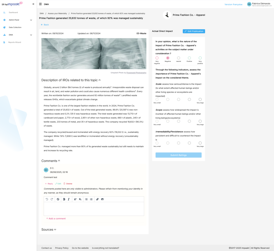 Screenshot 2025-09-18 at 14-47-57 Prime Fashion generated 20 632 tonnes of waste of which 92% was managed sustainably Impaakt