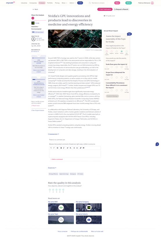 Screenshot 2025-09-18 at 14-57-47 Nvidia's GPU innovations and products lead to discoveries in medicine and energy efficiency Impaakt